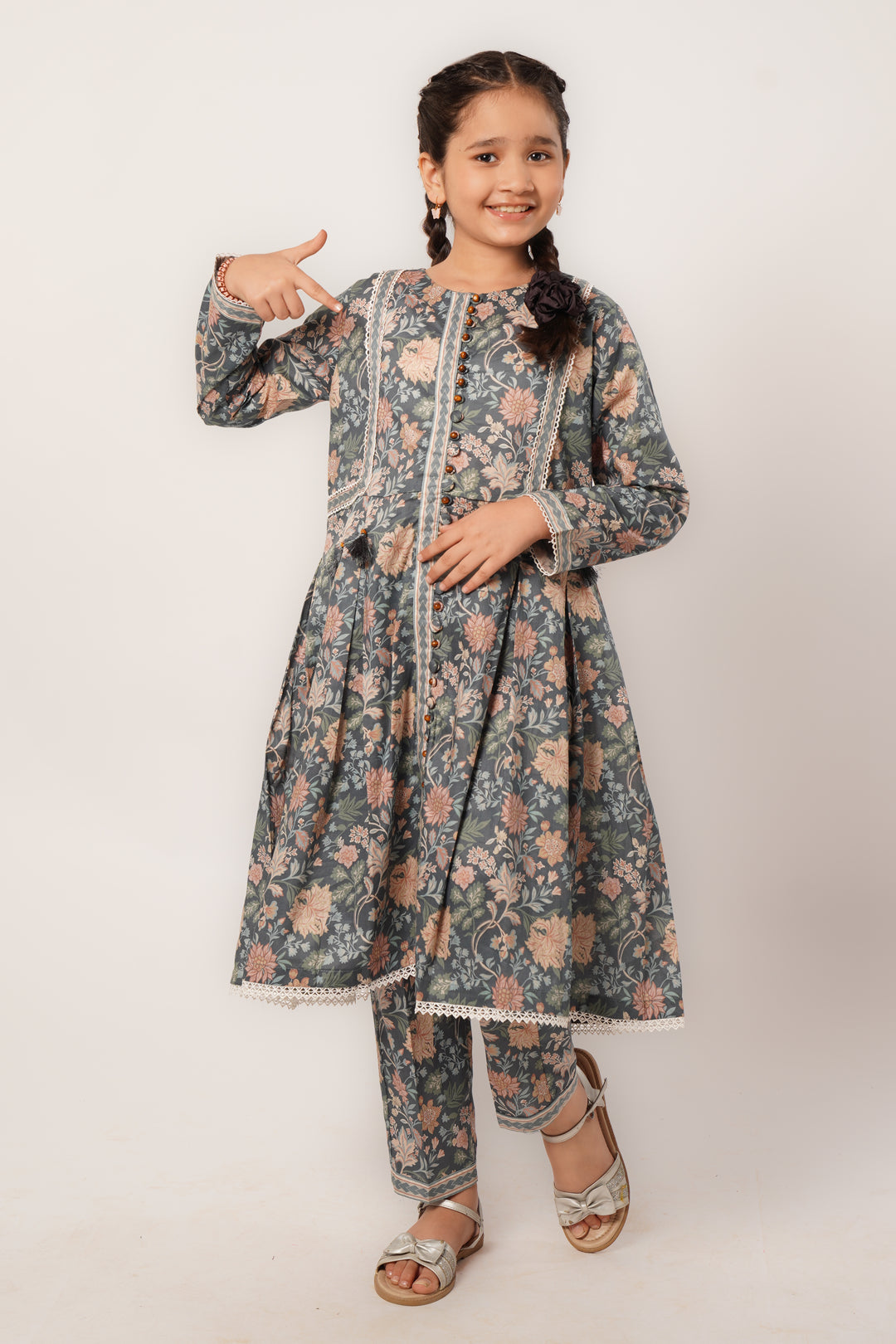 ALPRTW-002 2pcs Suit in Medium Gray
