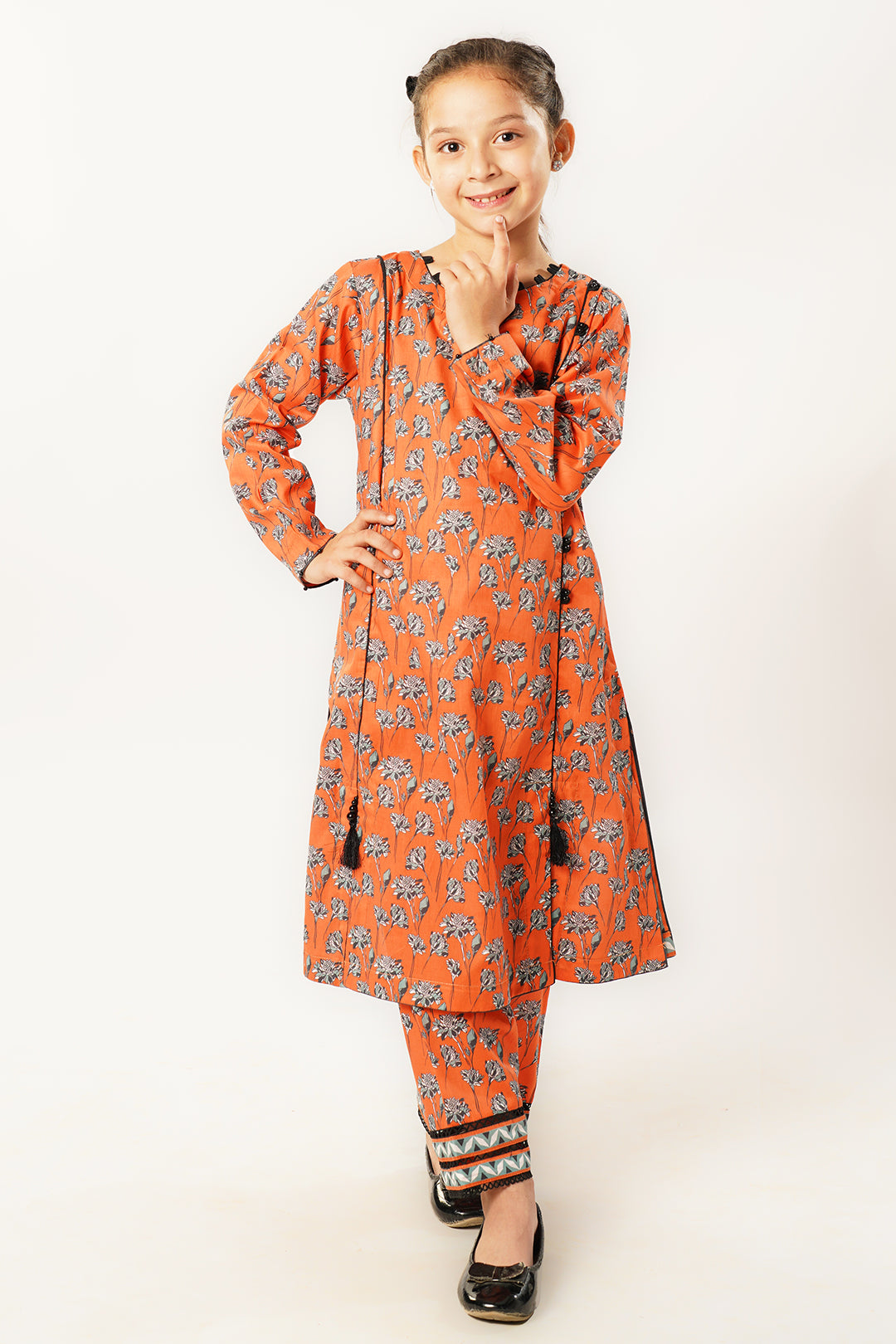 ALPRTW-010 2pcs Suit in Pastel Orange
