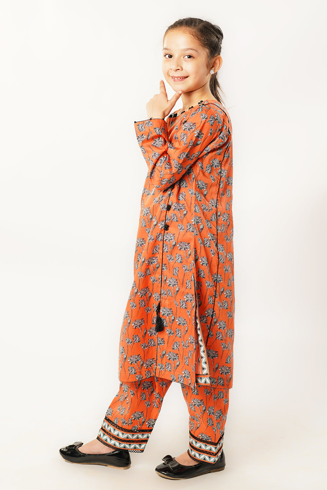 ALPRTW-010 2pcs Suit in Pastel Orange