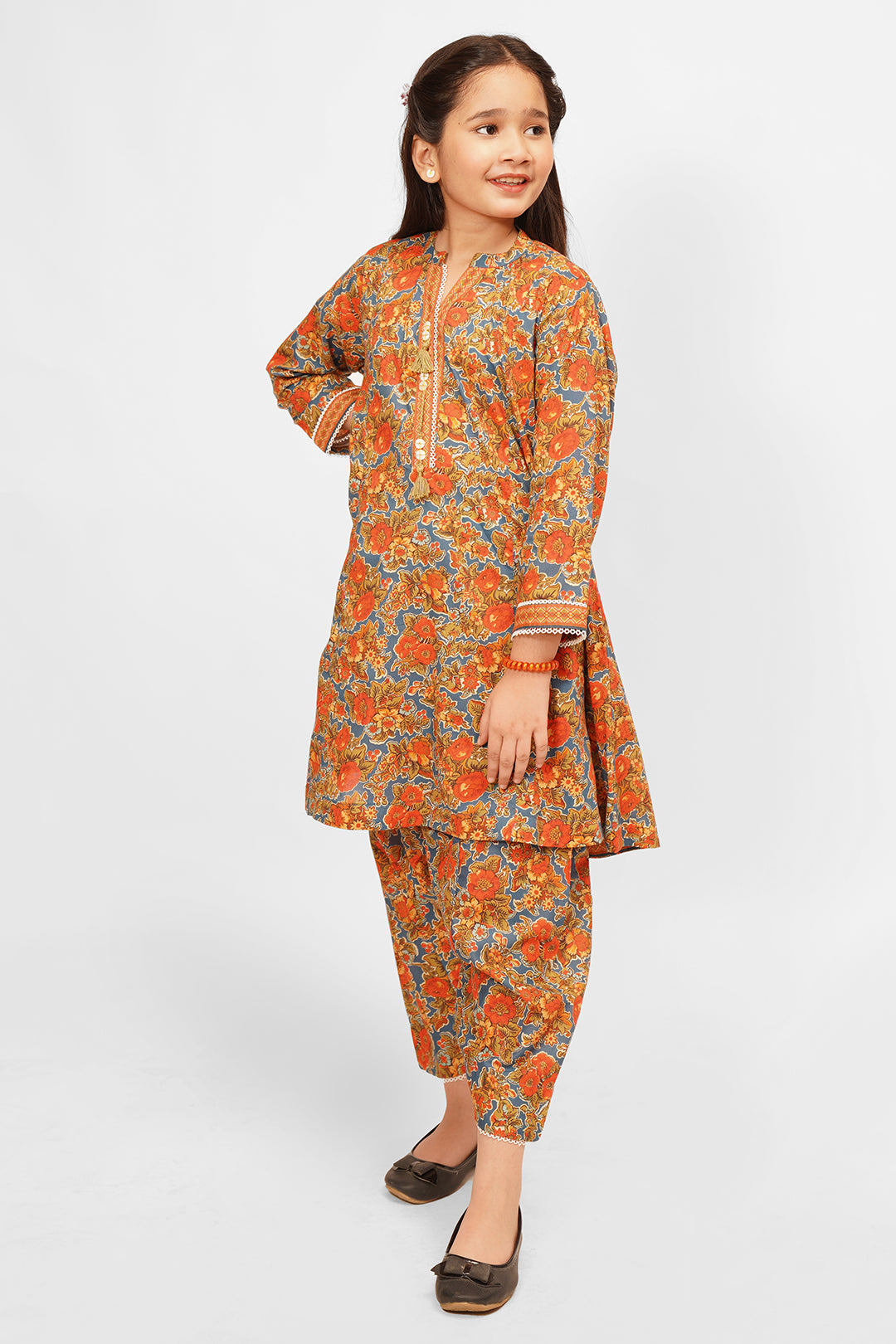 ALPRTW-023 2pcs Suit in Blueish Gray