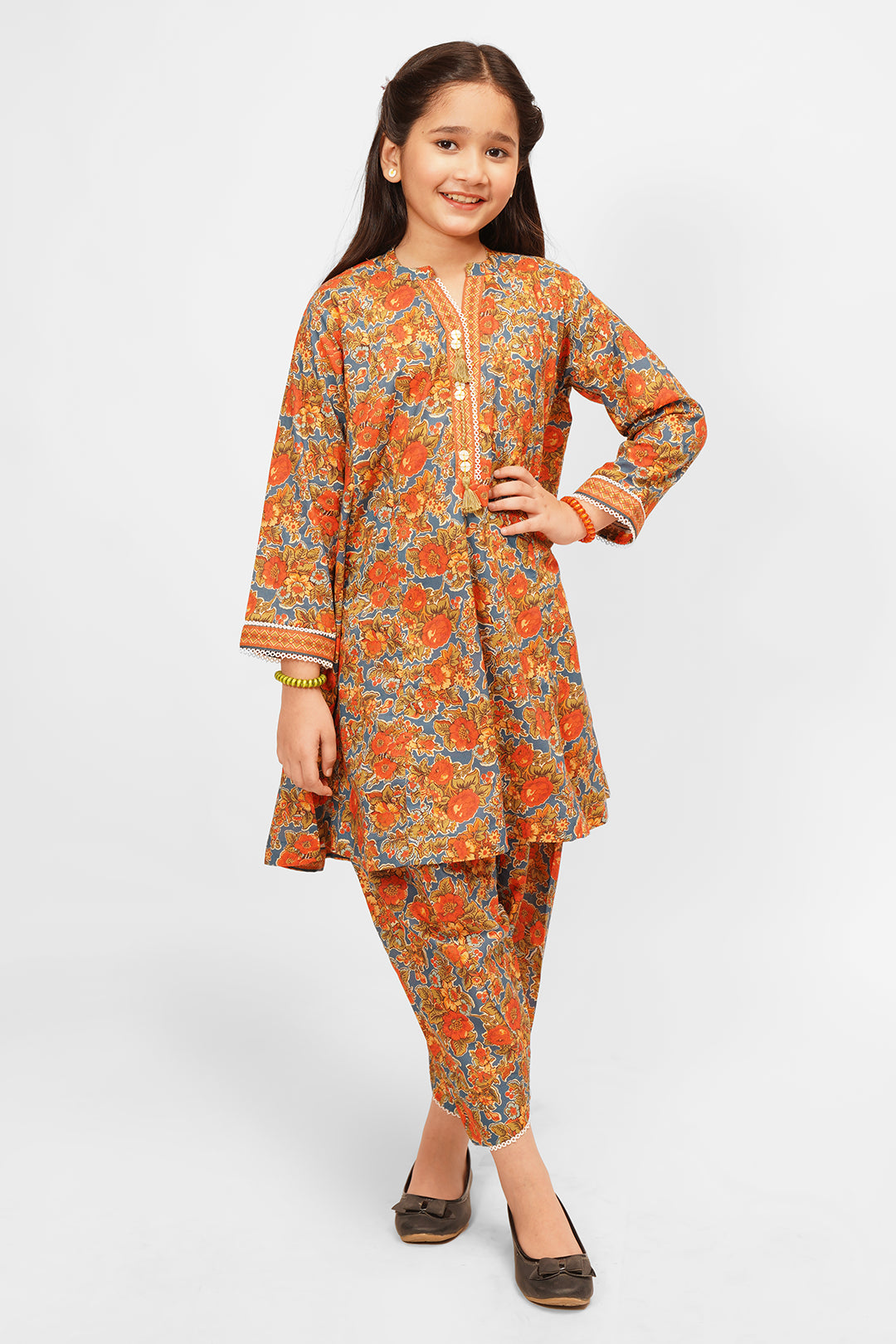 ALPRTW-023 2pcs Suit in Blueish Gray