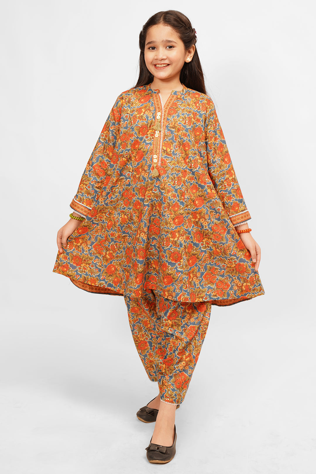 ALPRTW-023 2pcs Suit in Blueish Gray