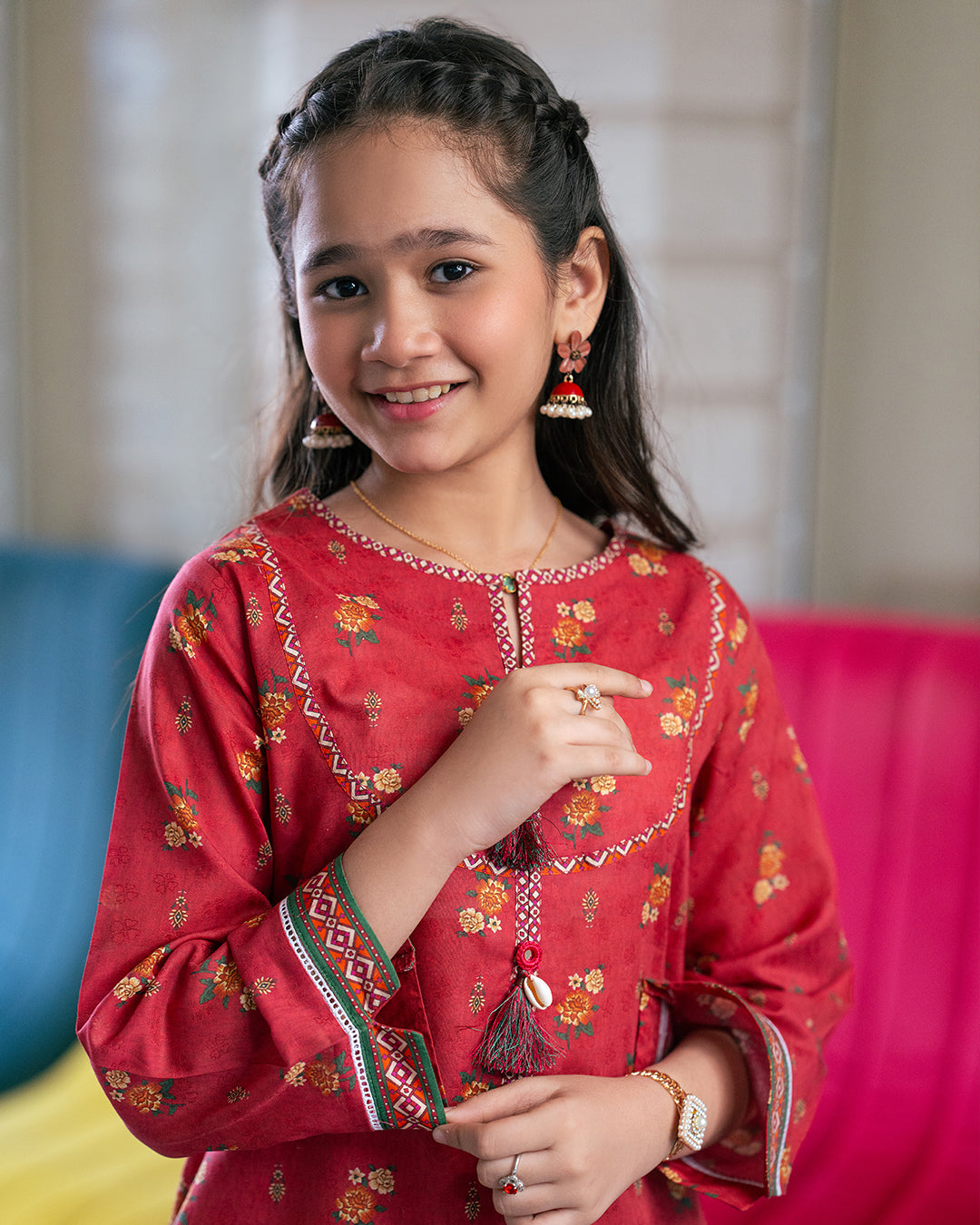 K-ALPRTW-025,   ALL OVER PRINTED SHIRT AND PLAZZO