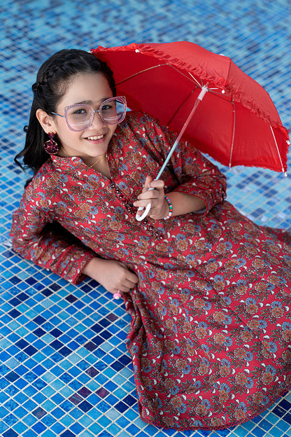K-ALPRTW-049 All over printed shirt and the pear of shalwer