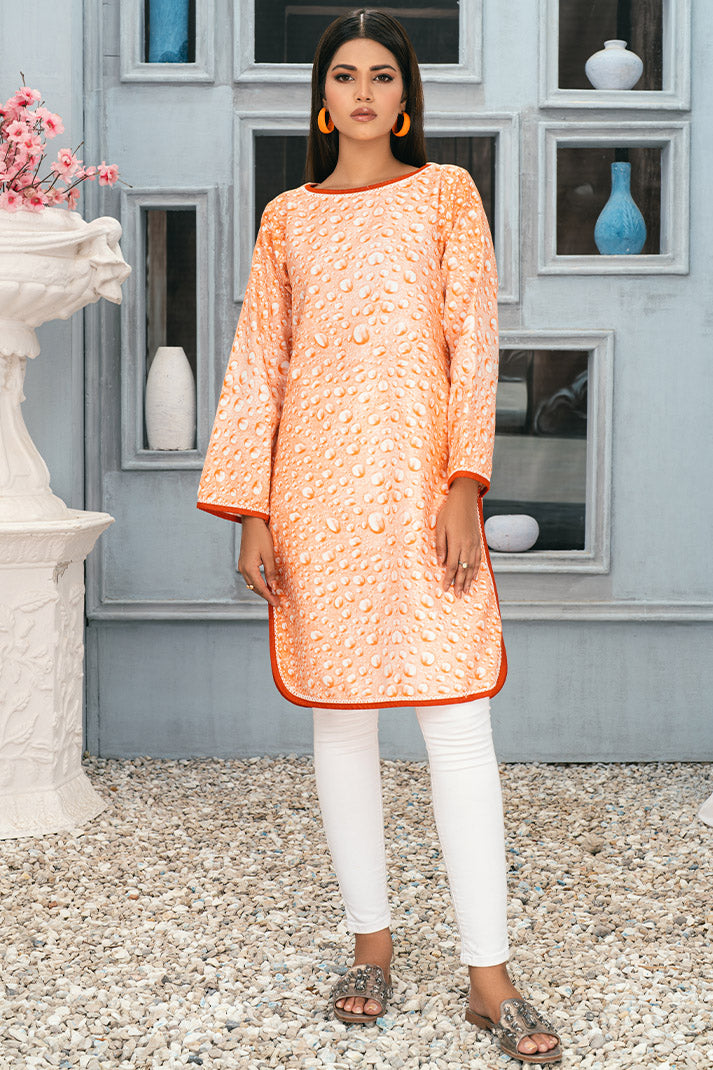 Slub Printed Tunic Kurta FRK-068