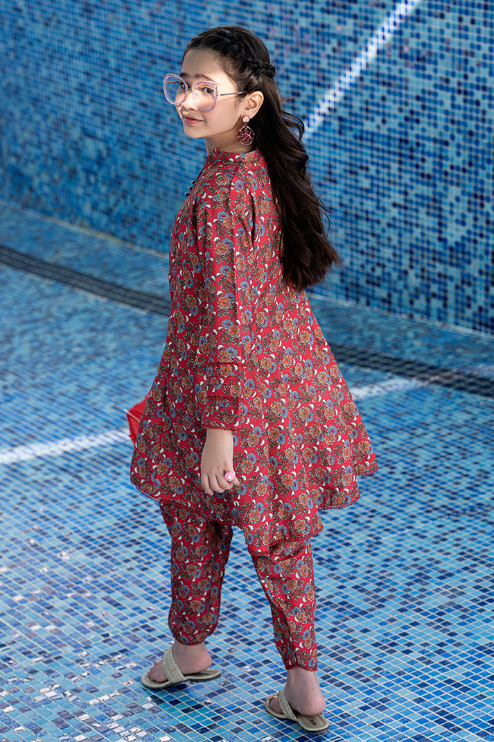 K-ALPRTW-049 All over printed shirt and the pear of shalwer