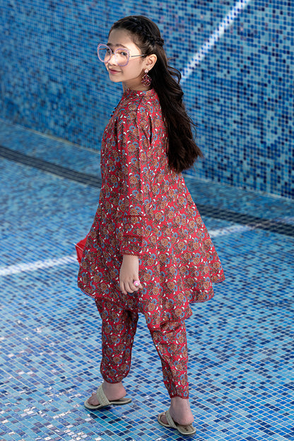 K-ALPRTW-049 All over printed shirt and the pear of shalwer