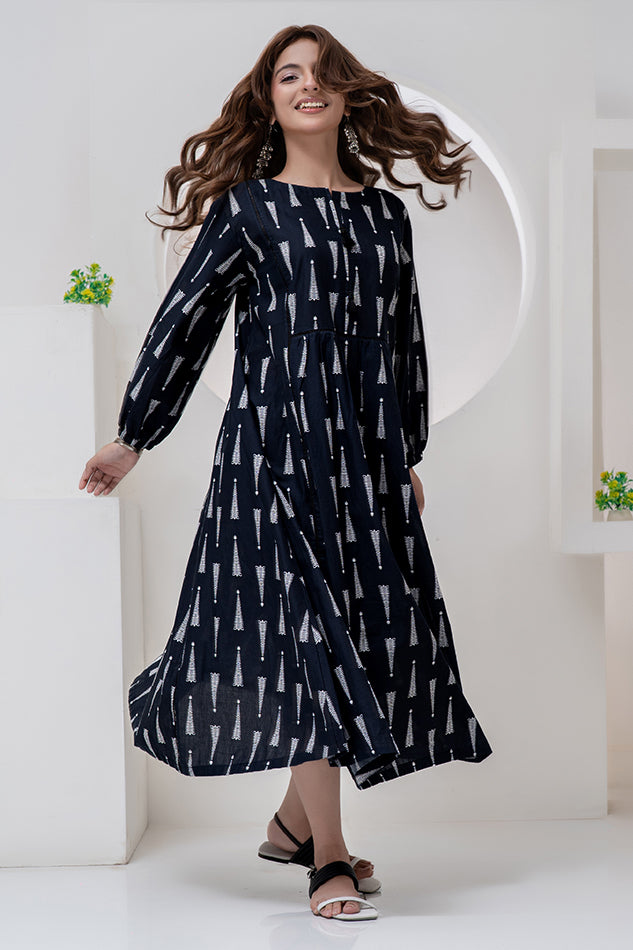 Maxi-019 Long Maxi One Piece Maxi Digital Print