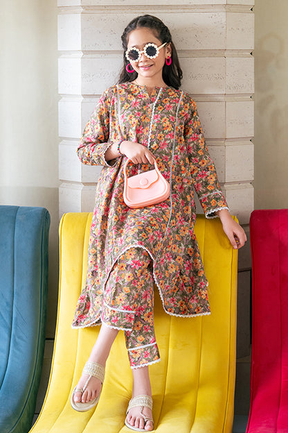 K-ALPRTW-048  AllOver Printed Shirt And The Pair Trouser