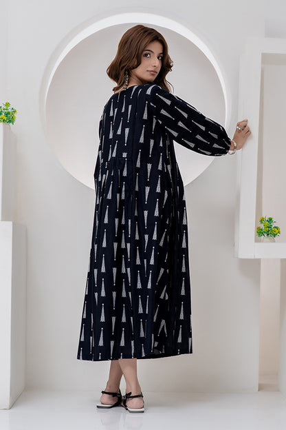 Maxi-019 Long Maxi One Piece Maxi Digital Print