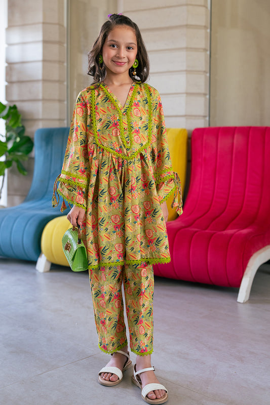 K-ALP-RTW-047,   AllOver Printed Shirt And The Pair Trouser