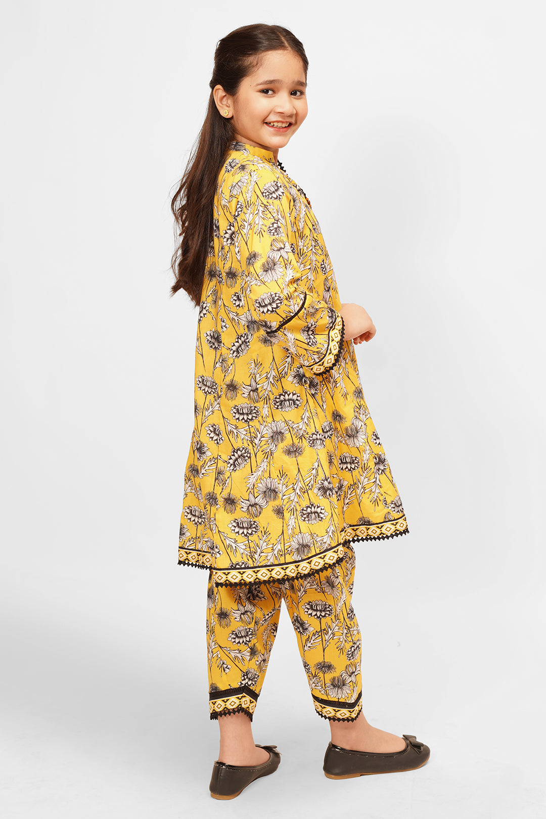 2pcs Suit in Marigold Yellow SKU: ALPRTW-022