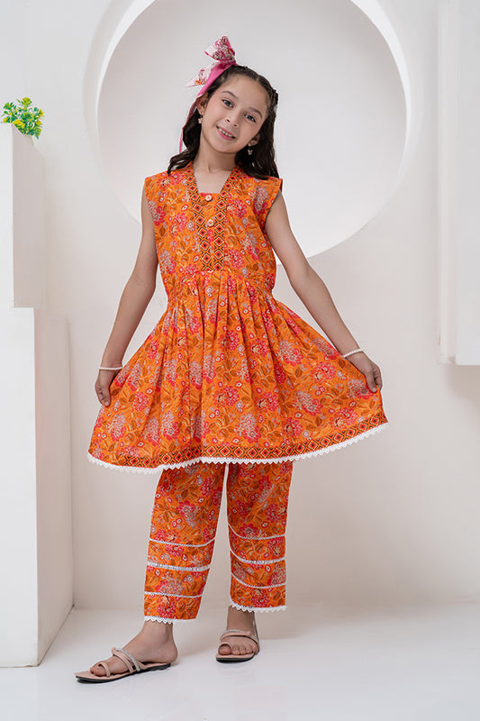 K.ALP.RTW 051, Frock, 2 PCS DIGITAL PRINT