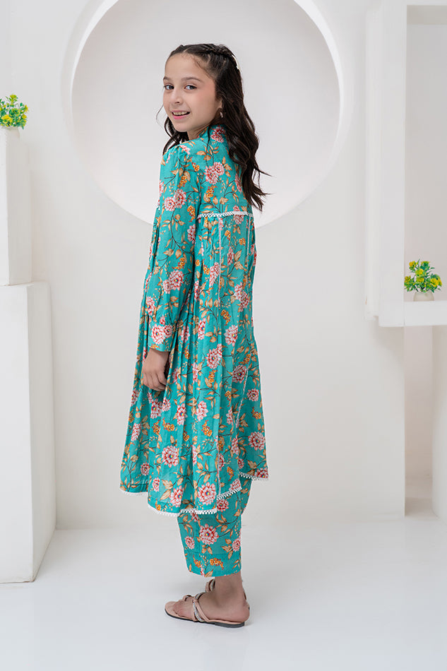 K.ALP.RTW 052, Frock, 2 PCS  DIGITAL PRINT