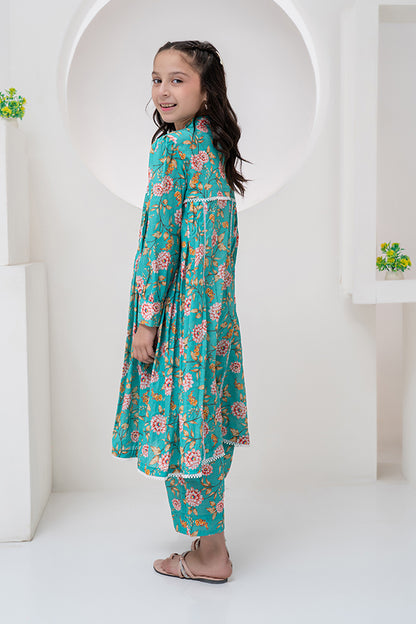 K.ALP.RTW 052, Frock, 2 PCS  DIGITAL PRINT
