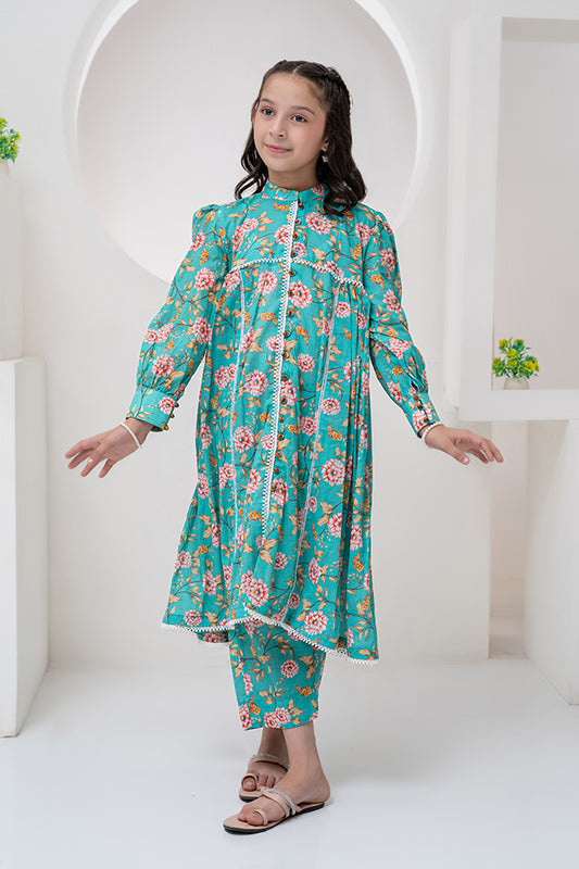 K.ALP.RTW 052, Frock, 2 PCS  DIGITAL PRINT