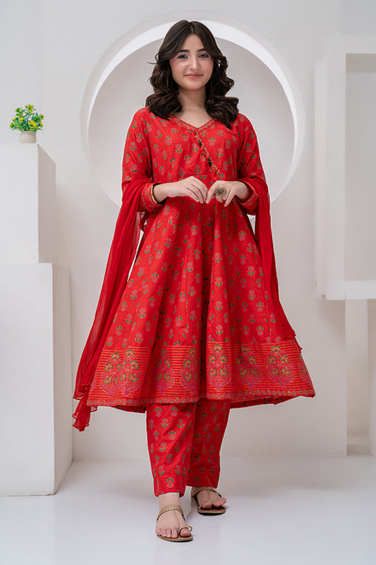 JK-PRT-011, ANGRAKHA MAXI CUT, 3 PCS TABLE PRINT
