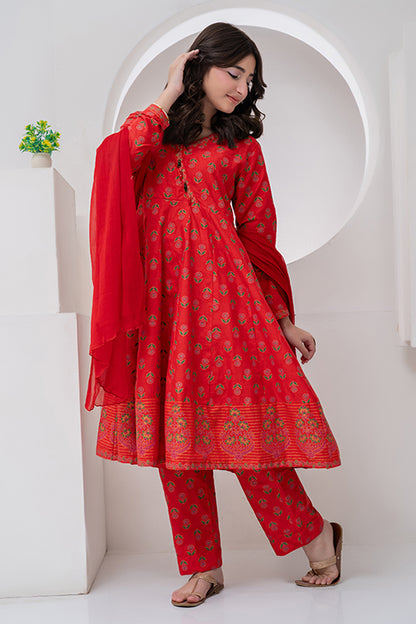 JK-PRT-011, ANGRAKHA MAXI CUT, 3 PCS TABLE PRINT