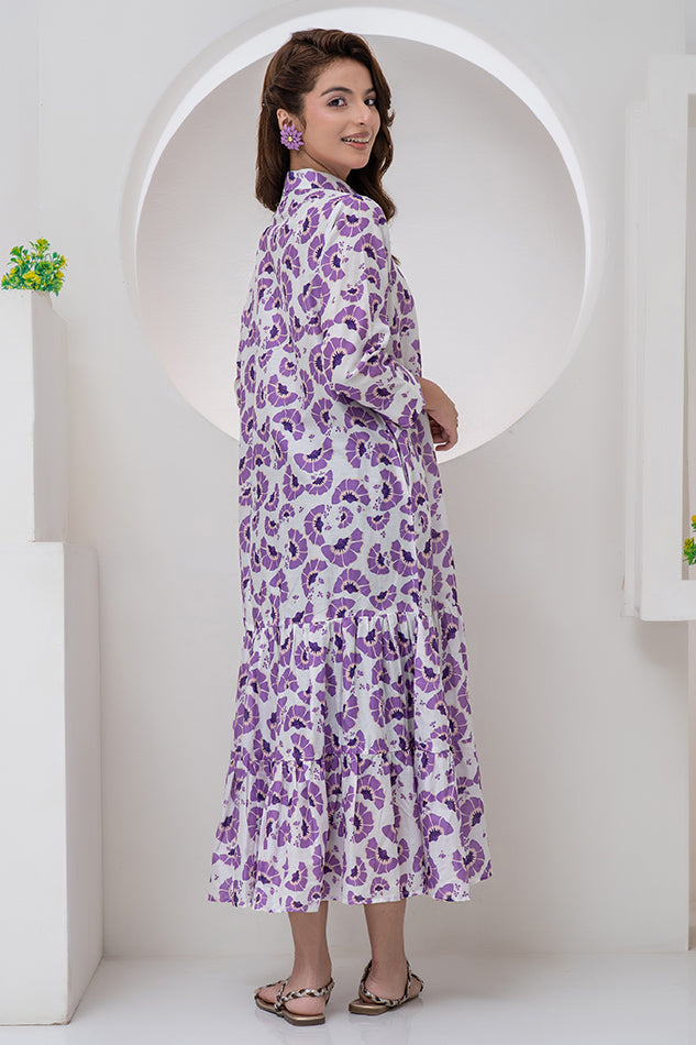 1 Piece Cotton Lawn Maxi-001