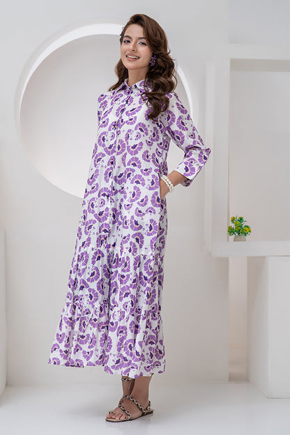 1 Piece Cotton Lawn Maxi-001