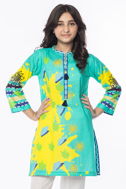 01 PCS Digital Printed Lawn Kurti SKU: MAC-032