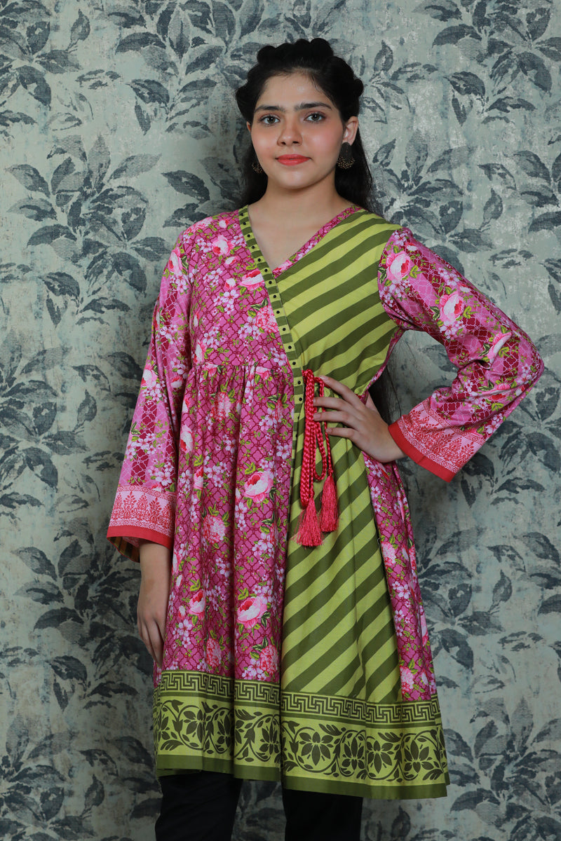 PFRK-009 PRINTED FROCK