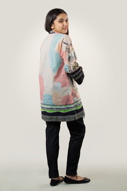 PRST-056 Digital Printed Lawn Shirt & Cotton Trouser