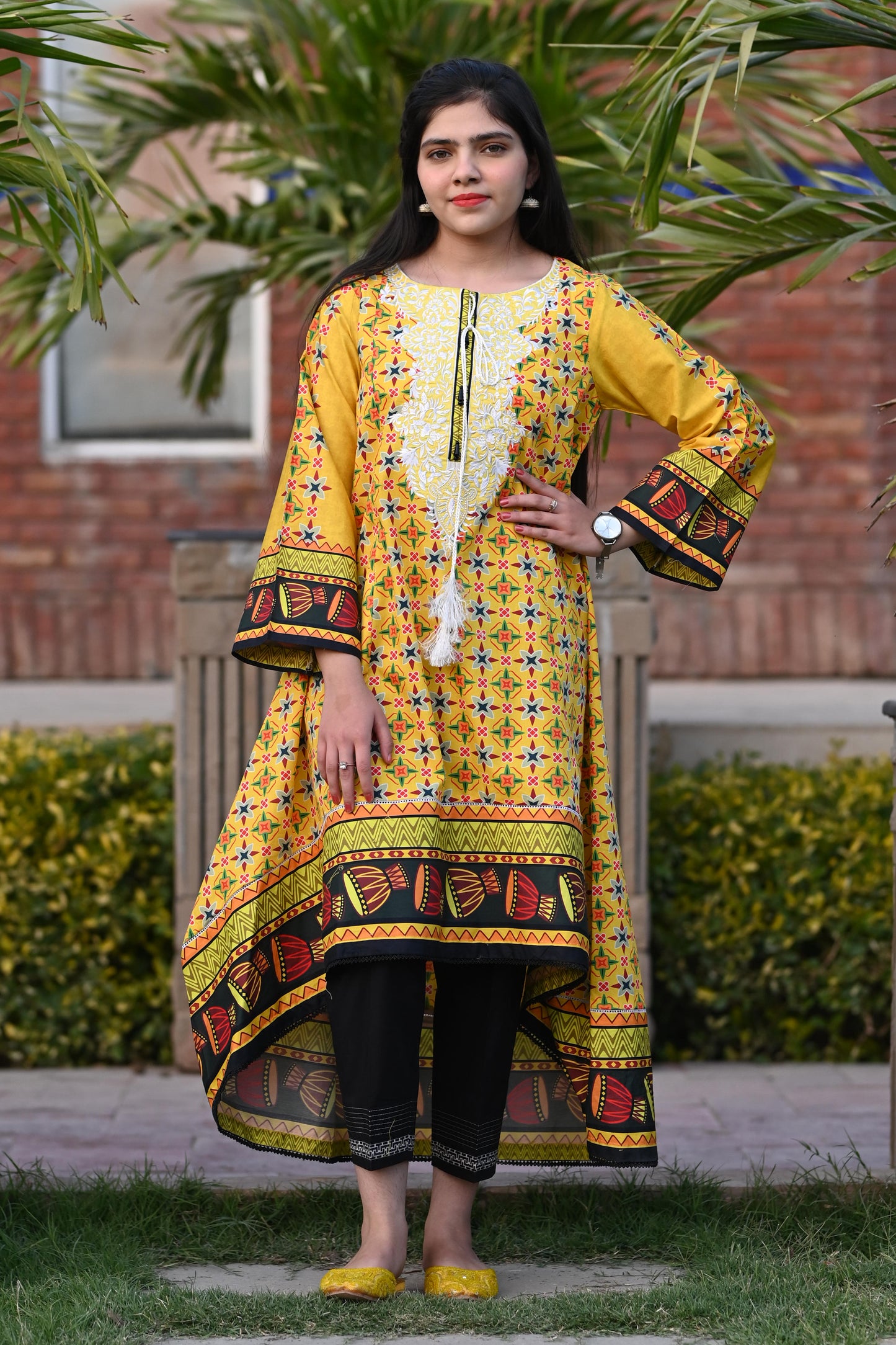 PRINTED FROCK SKU: PFRK-007